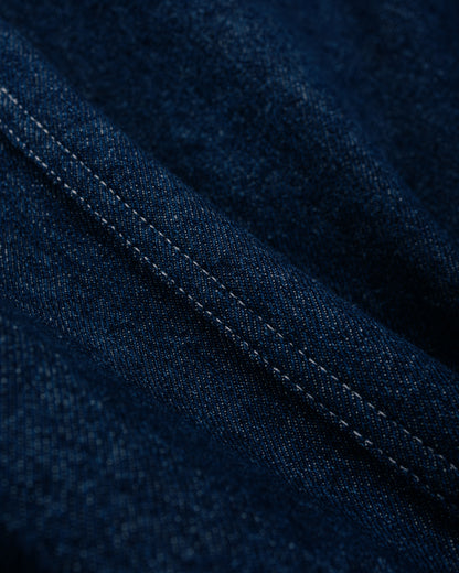 Randy's Garments Chore Coat Scoured Indigo 12oz Cotton Denim