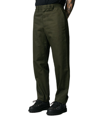 Randy's Garments Gusseted Work Pants Super Twill Dark Olive model front