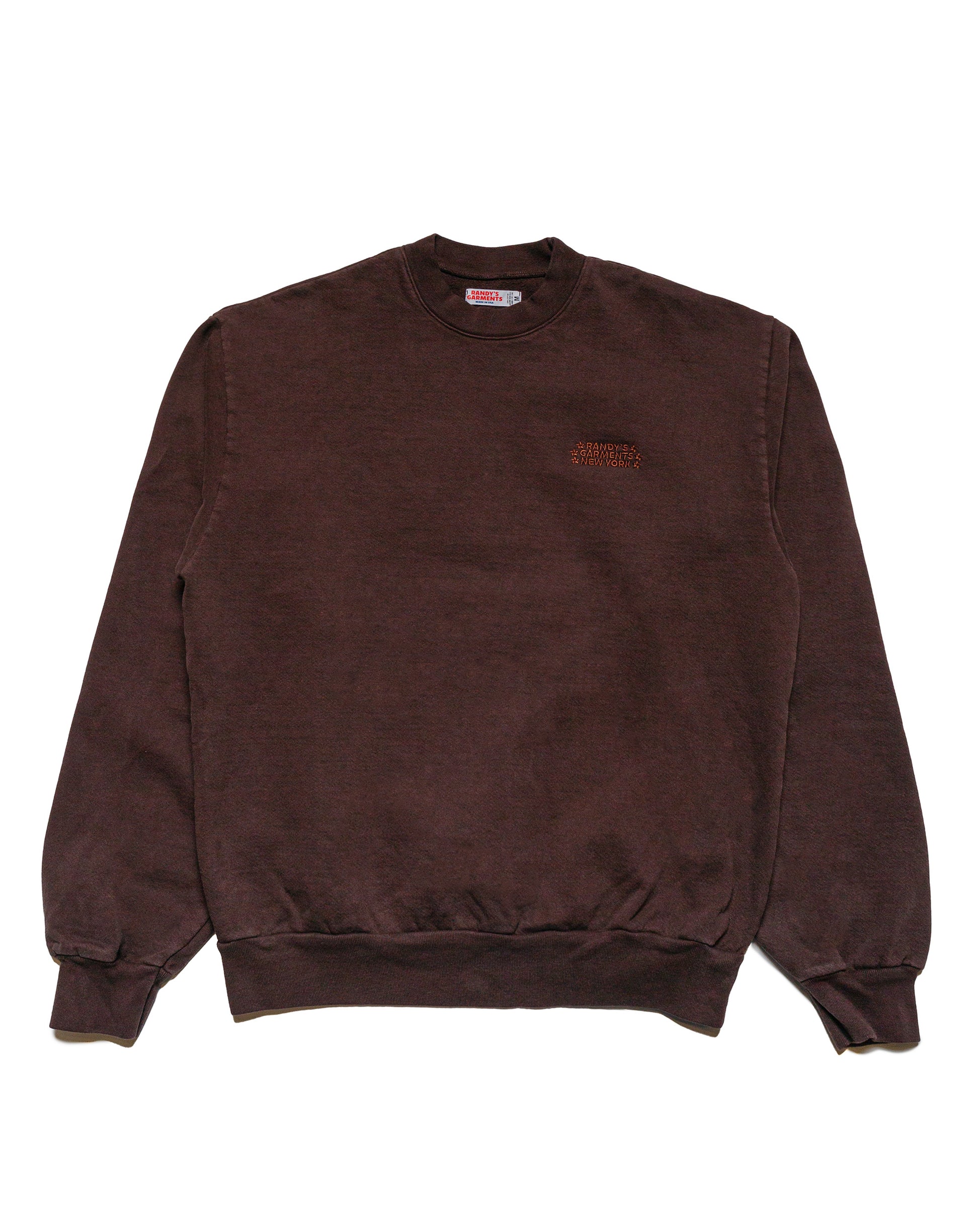 Randy's Garments Heavyweight Crewneck Dust Brown