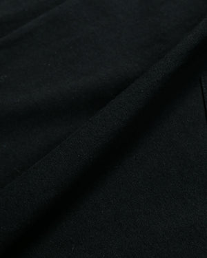 Randy's Garments Long-Sleeve Pocket Tee Black fabric