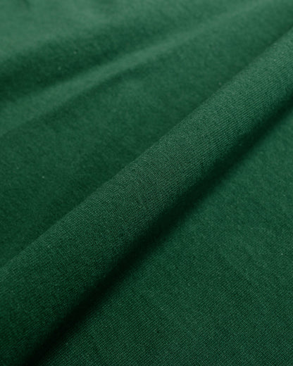 Randy's Garments Long-Sleeve Pocket Tee Dark Green fabric