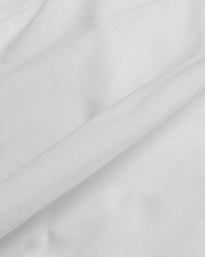 Randy's Garments Long-Sleeve Pocket Tee White fabric