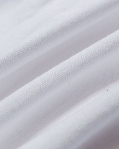 Randy's Garments Long-Sleeve Pocket Tee White