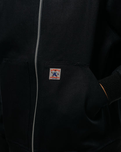 Randy's Garments Maine Jacket Black 12oz 100% Cotton Duck Canvas