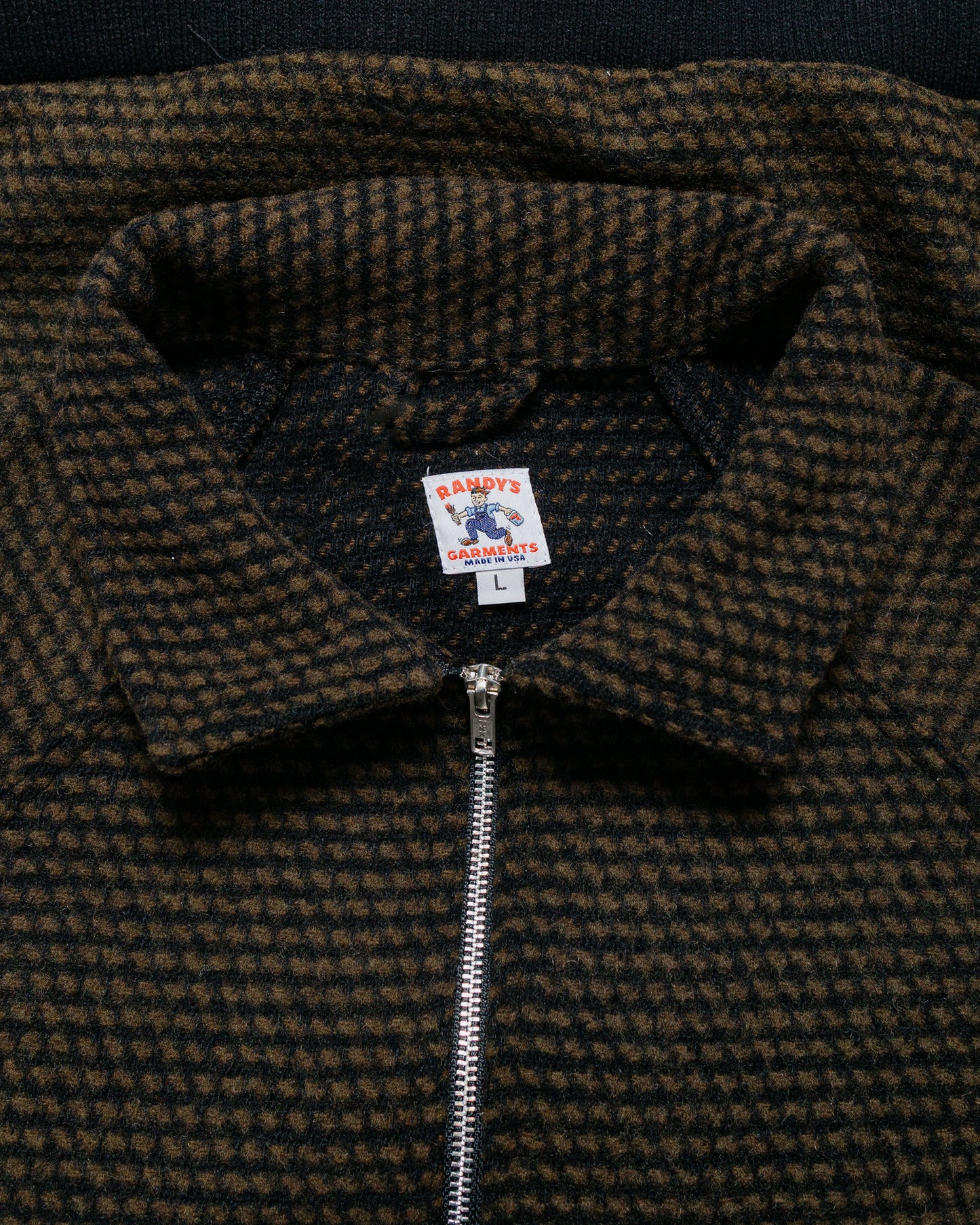Randy's Garments Maine Jacket Brown Horizontal Tweed