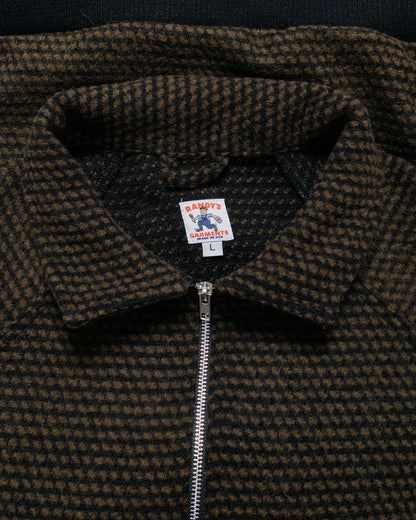Randy's Garments Maine Jacket Brown Horizontal Tweed