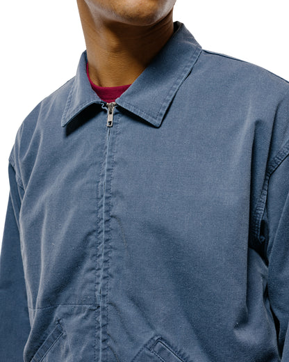 Randy's Garments Mechanic's Jacket Blue 7oz Stone Washed Cotton Cadet Cloth