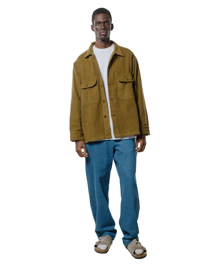 Randy's Garments Over Shirt Olive Drab Heavy Triblend Brushed Wool