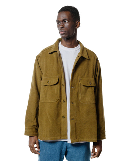 Randy's Garments Over Shirt Olive Drab Heavy Triblend Brushed Wool