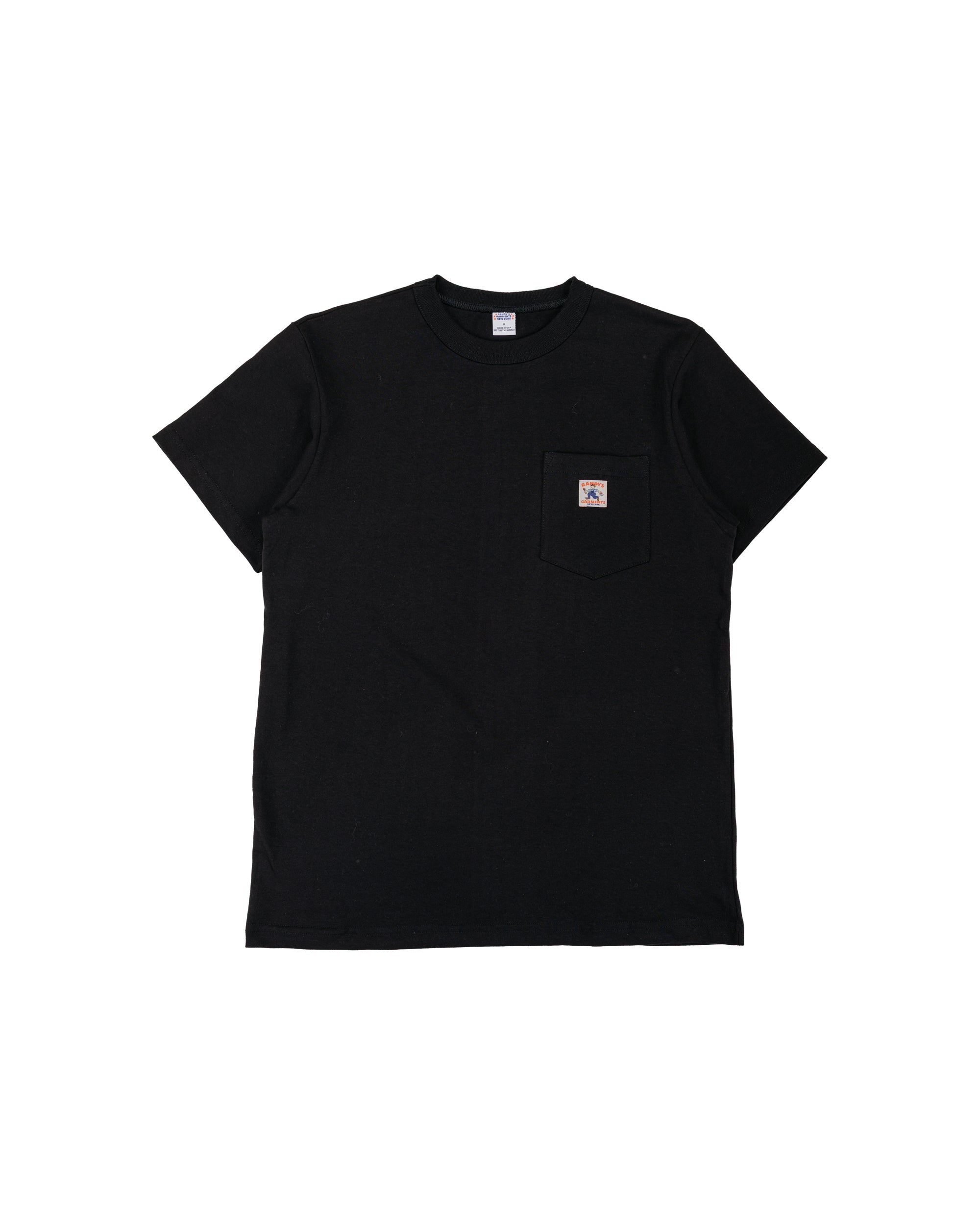 Randy's Garments Pocket Tee Black