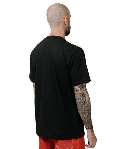 Randy's Garments Pocket Tee Black model back