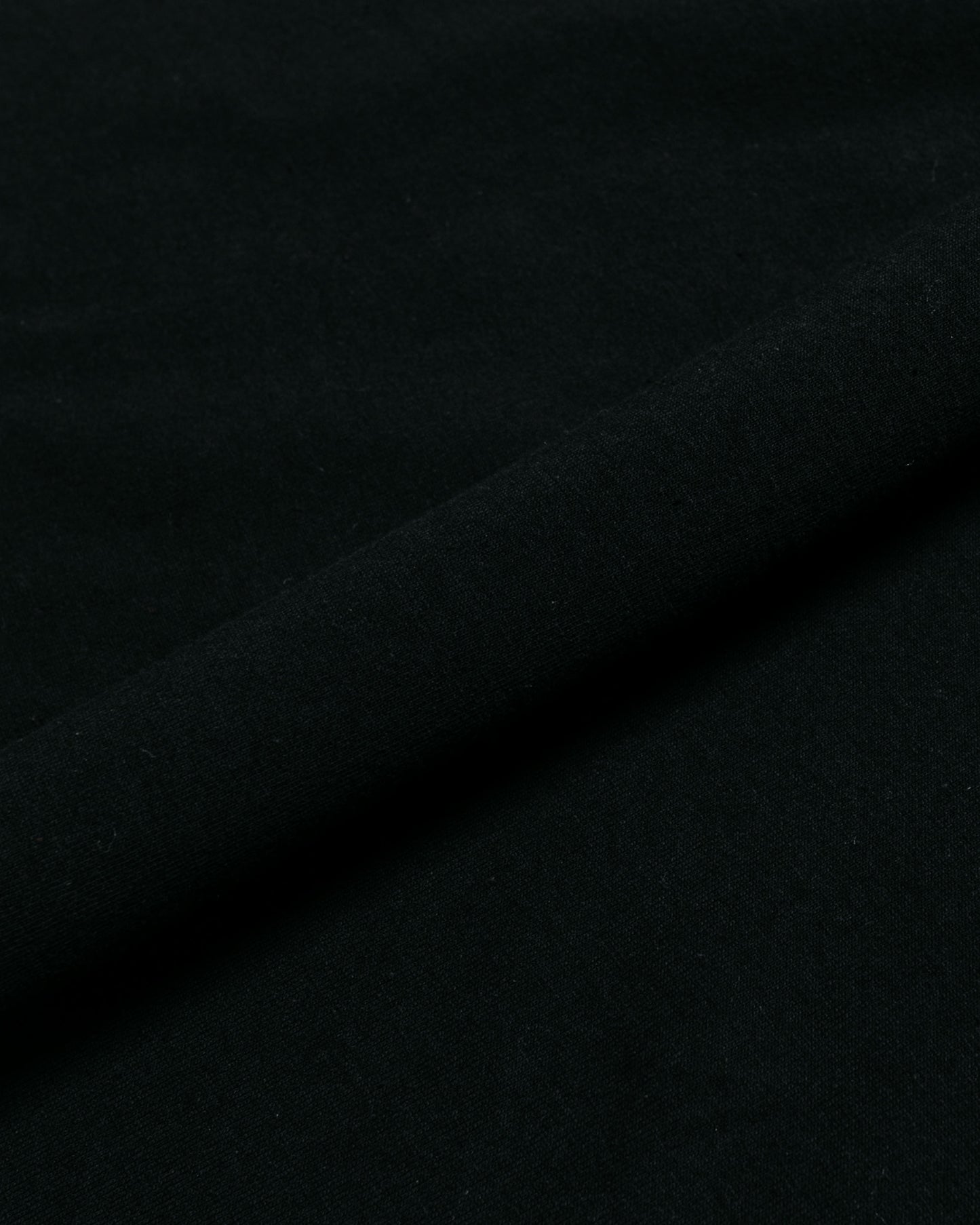 Randy's Garments Pocket Tee Black fabric