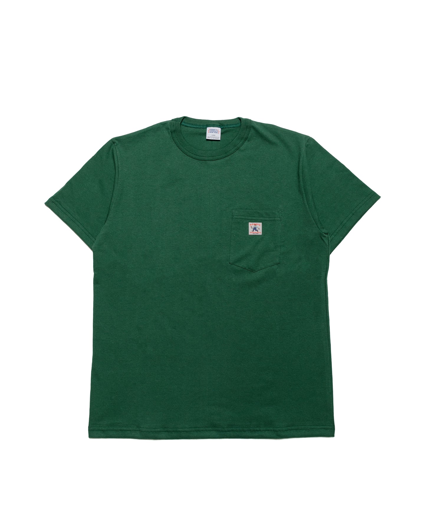 Randy's Garments Pocket Tee Dark Green