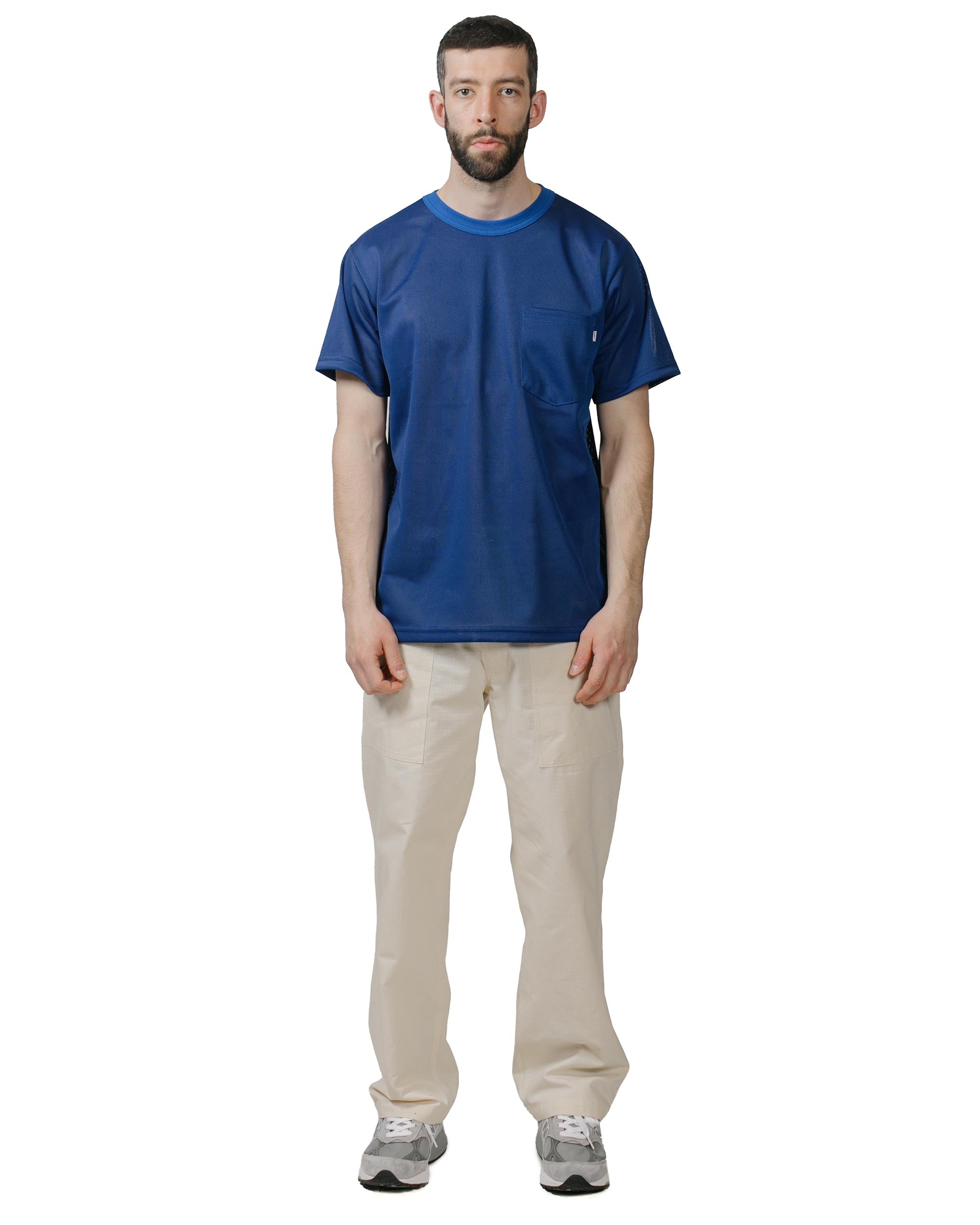 Randy s Garments Pocket Tee Koolnit Mesh Royal