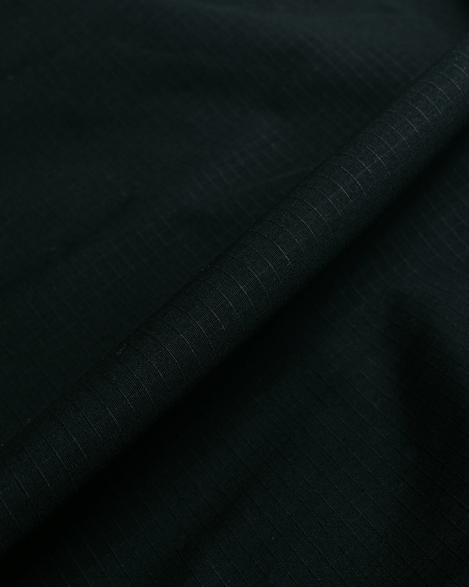 Randy's Garments Service Jacket Cotton Ripstop Black fabric