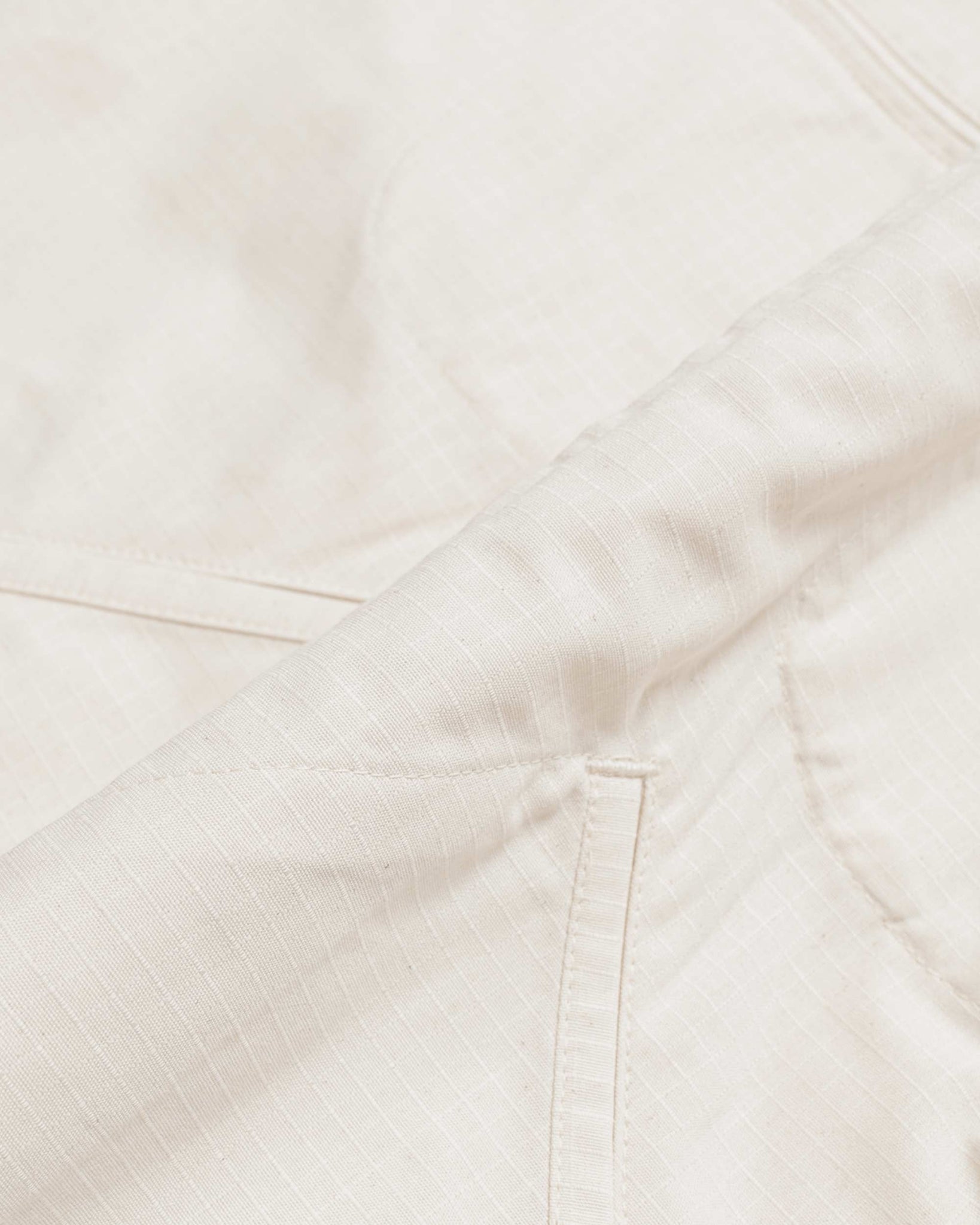 Randy's Garments Service Jacket Cotton Ripstop Natural fabric