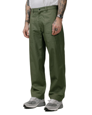 Randy's Garments Utility Pant Cotton Ripstop Olive model front
