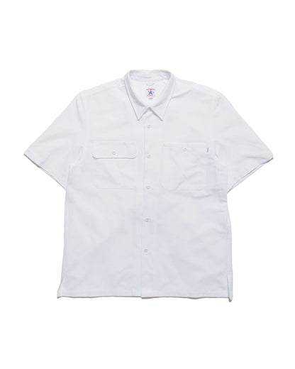 Randy's Garments Utility Shirt 6040 Solid Oxford Cloth White