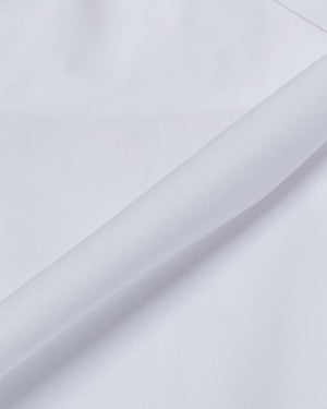 Randy's Garments Utility Shirt 6040 Solid Oxford Cloth White fabric