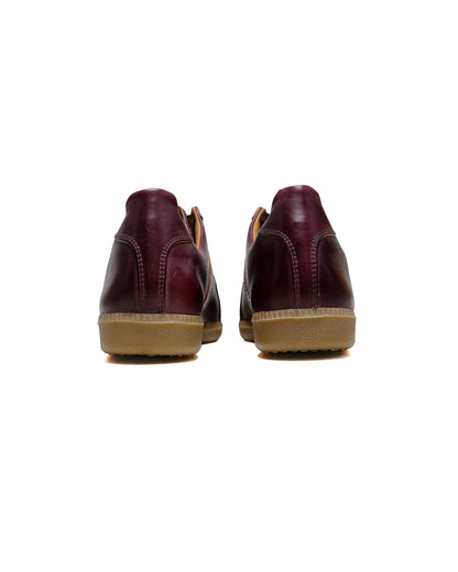Reproduction of Found German Military Trainer 1700HWC Horween Chromexcel Burgundy
