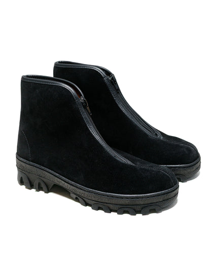 Reproduction of Found Russian Military Boots 540SS Black Suede