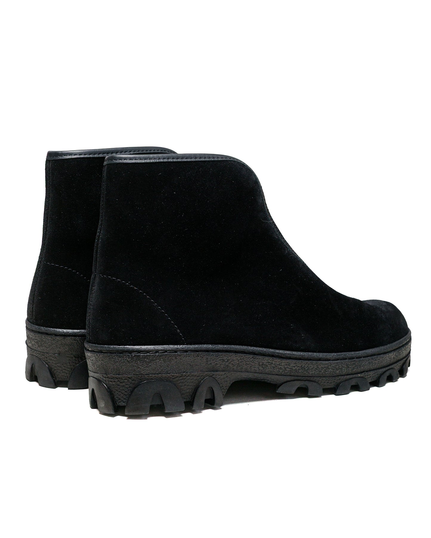 Reproduction of Found Russian Military Boots 540SS Black Suede