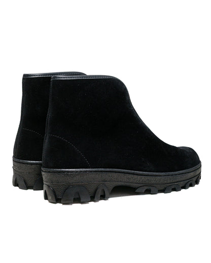 Reproduction of Found Russian Military Boots 540SS Black Suede