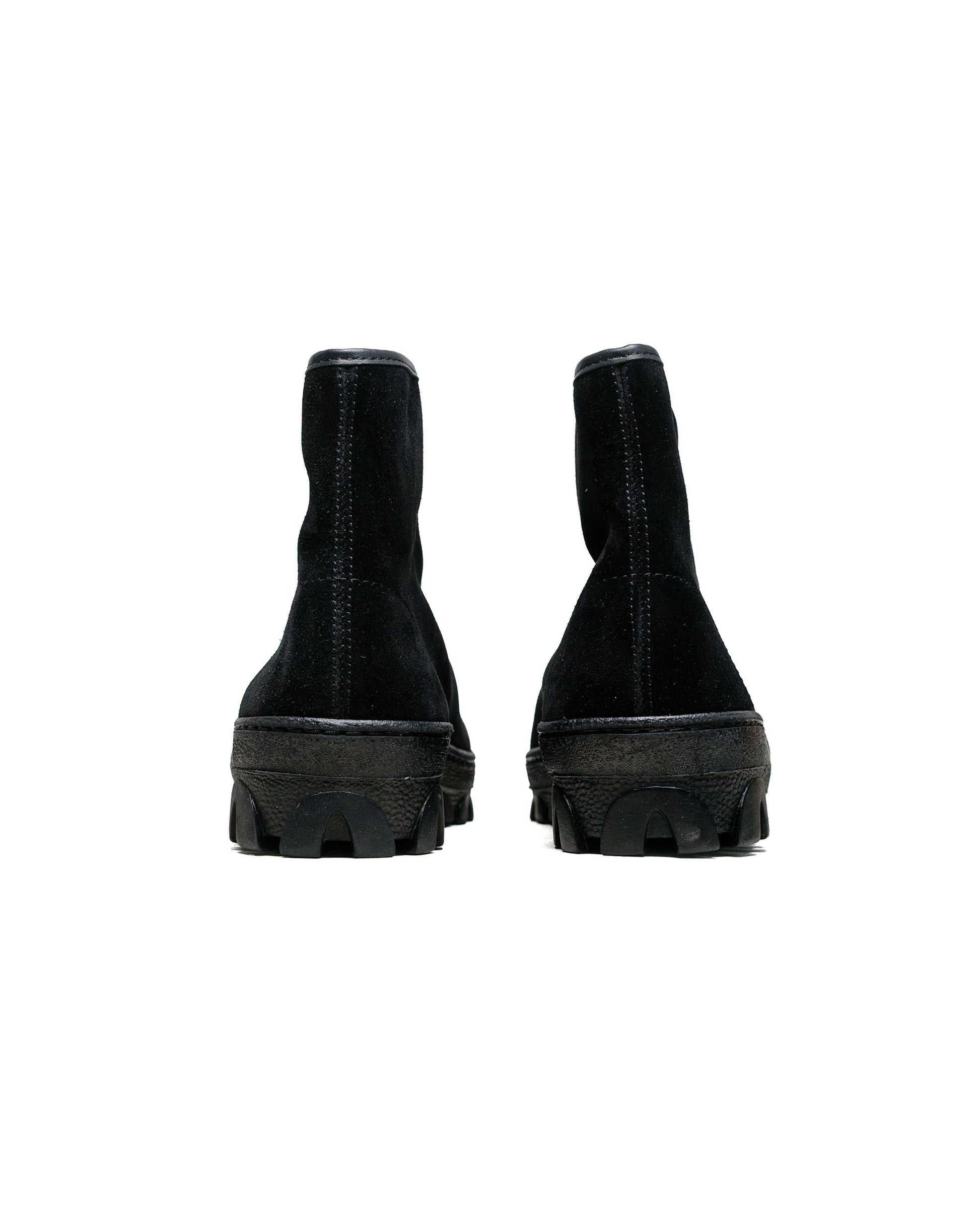 Reproduction of Found Russian Military Boots 540SS Black Suede