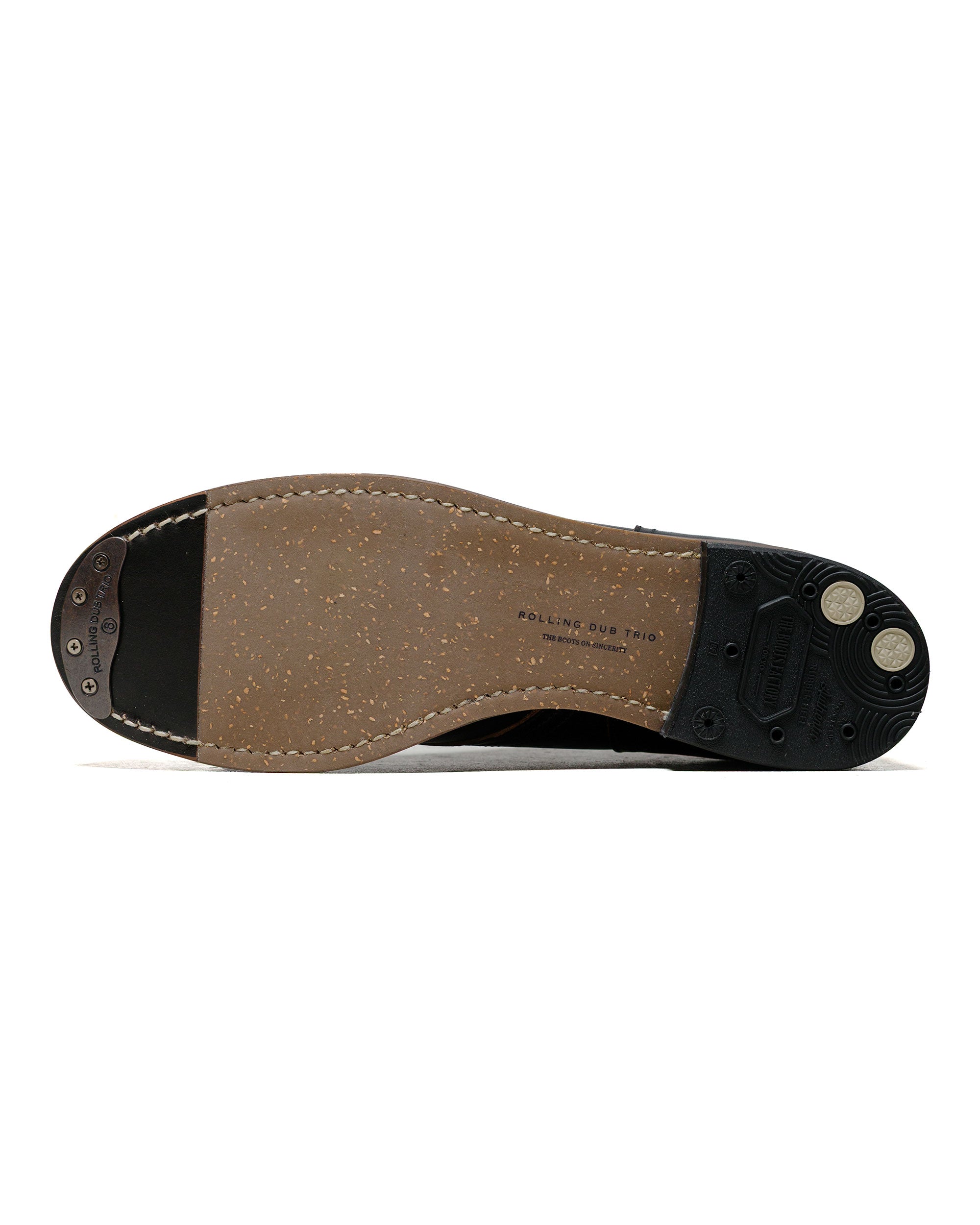 Rolling Dub Trio Coupen Black Horsehide