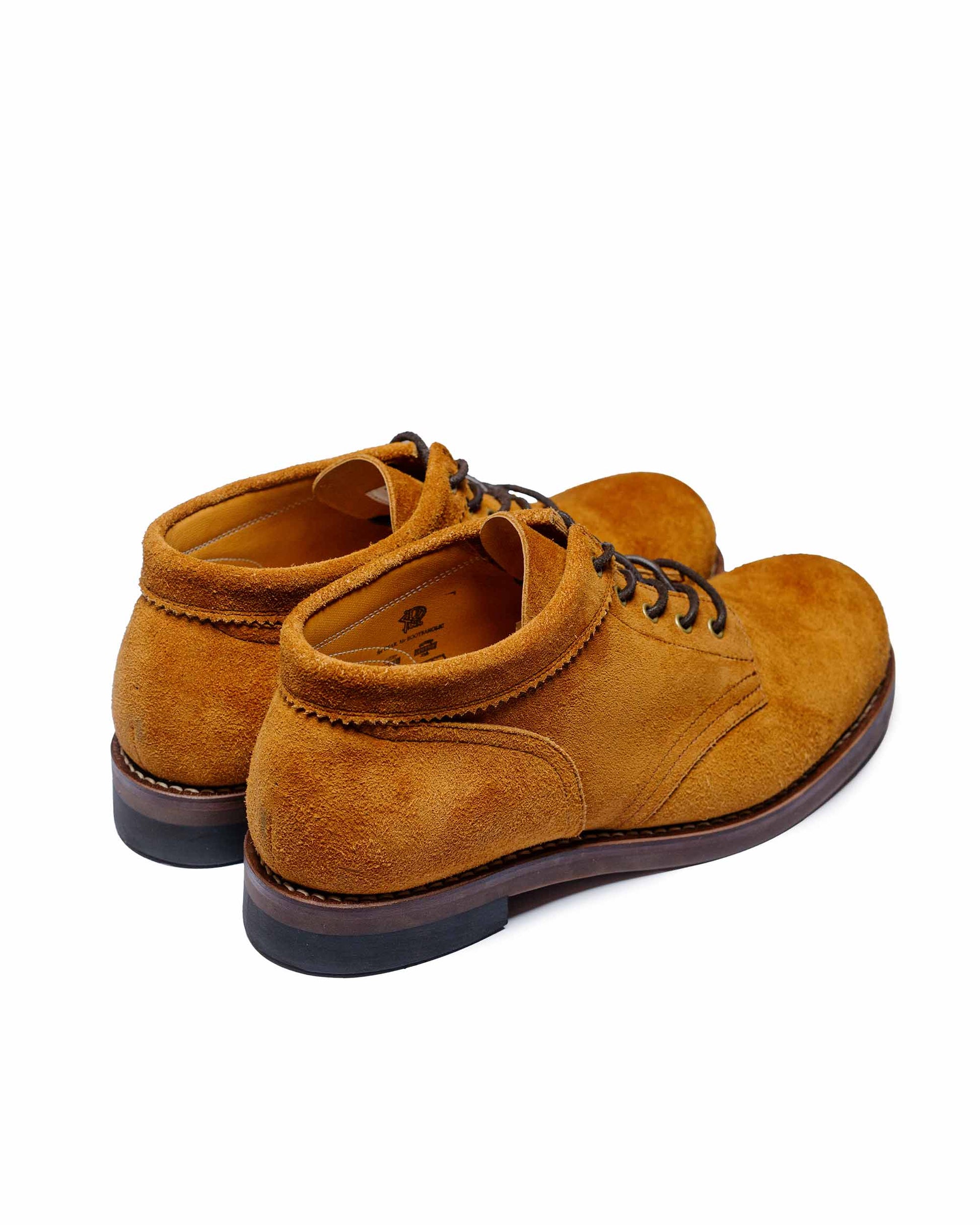 Rolling Dub Trio Coupen Tobacco Oil Suede back side