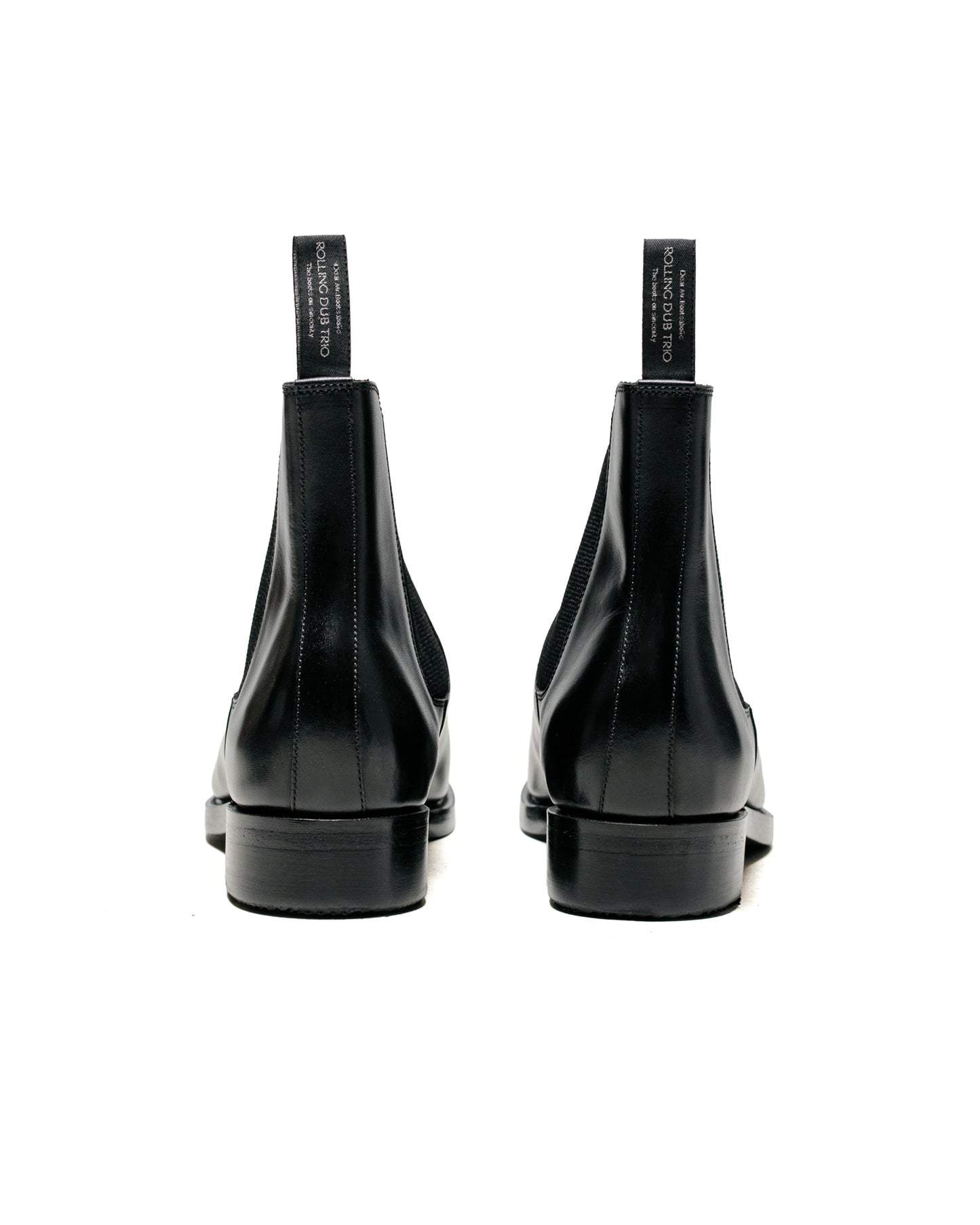 Rolling Dub Trio In'ei Chelsea Black Dutch Box Calf