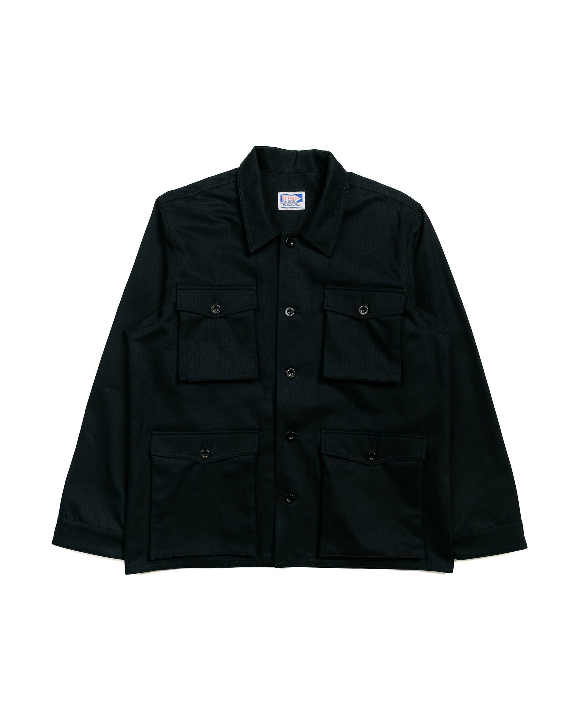 Rosa Rugosa Field Jacket Black