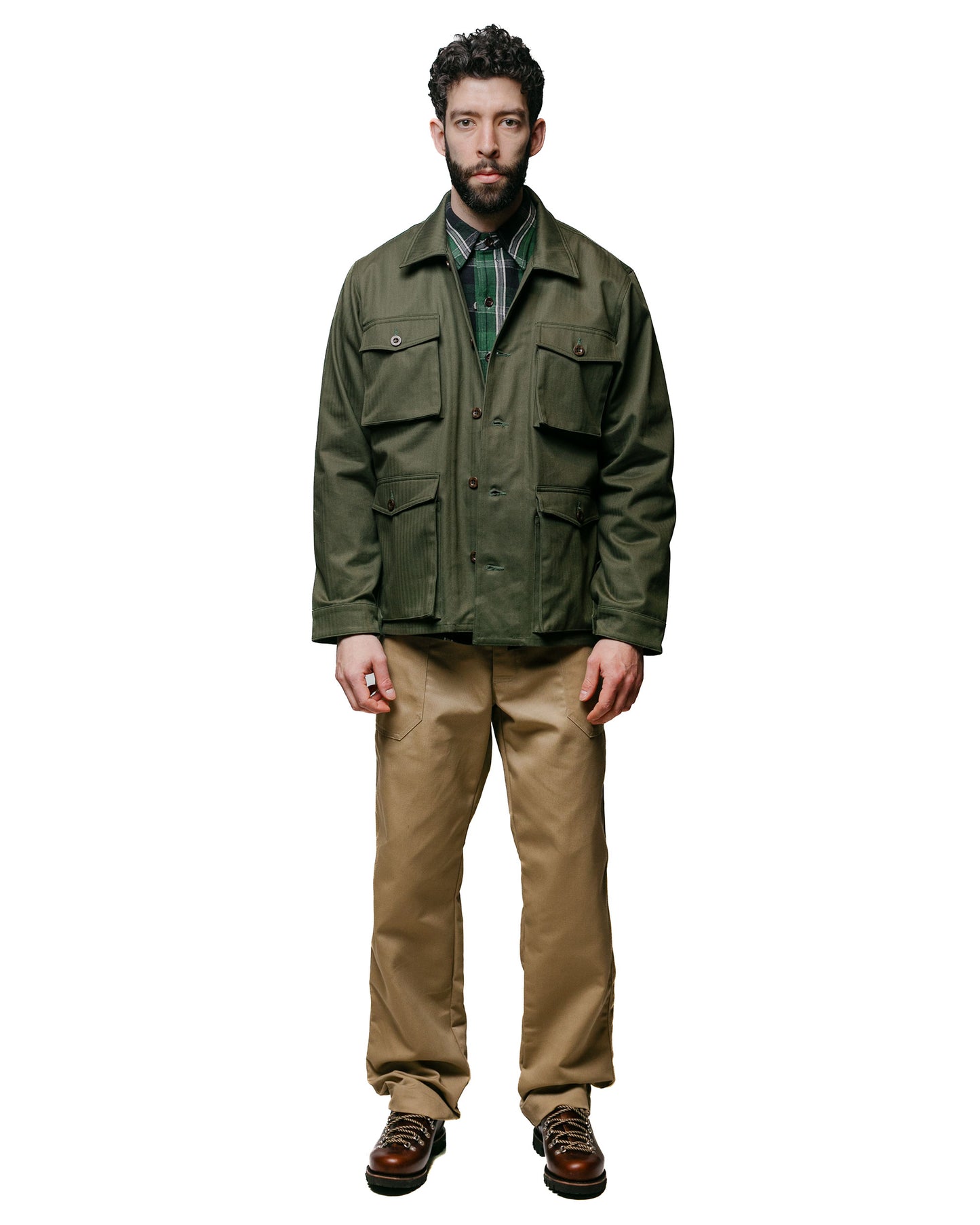 Rosa Rugosa Ranger Pant Khaki model full