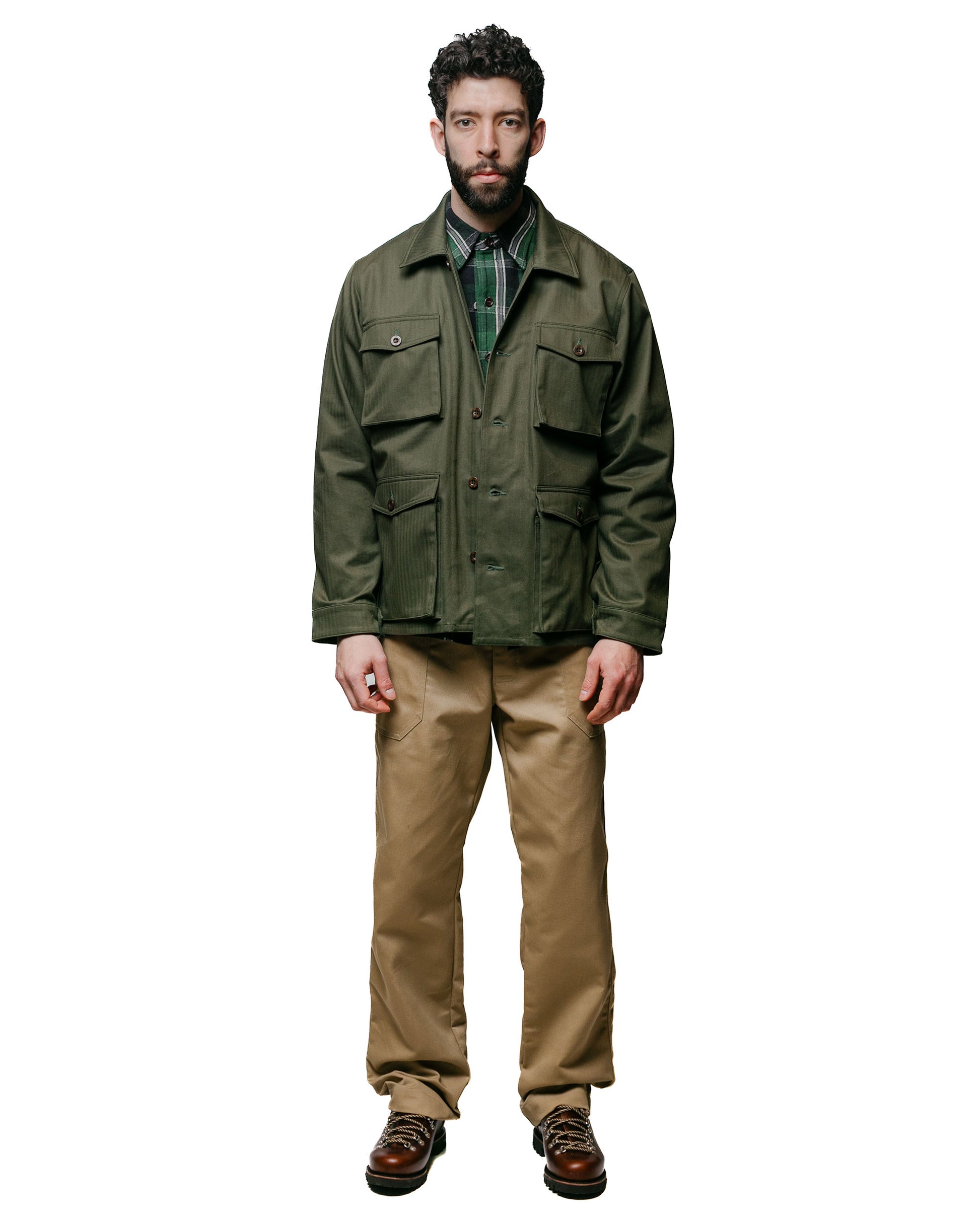 Rosa Rugosa Ranger Pant Khaki model full