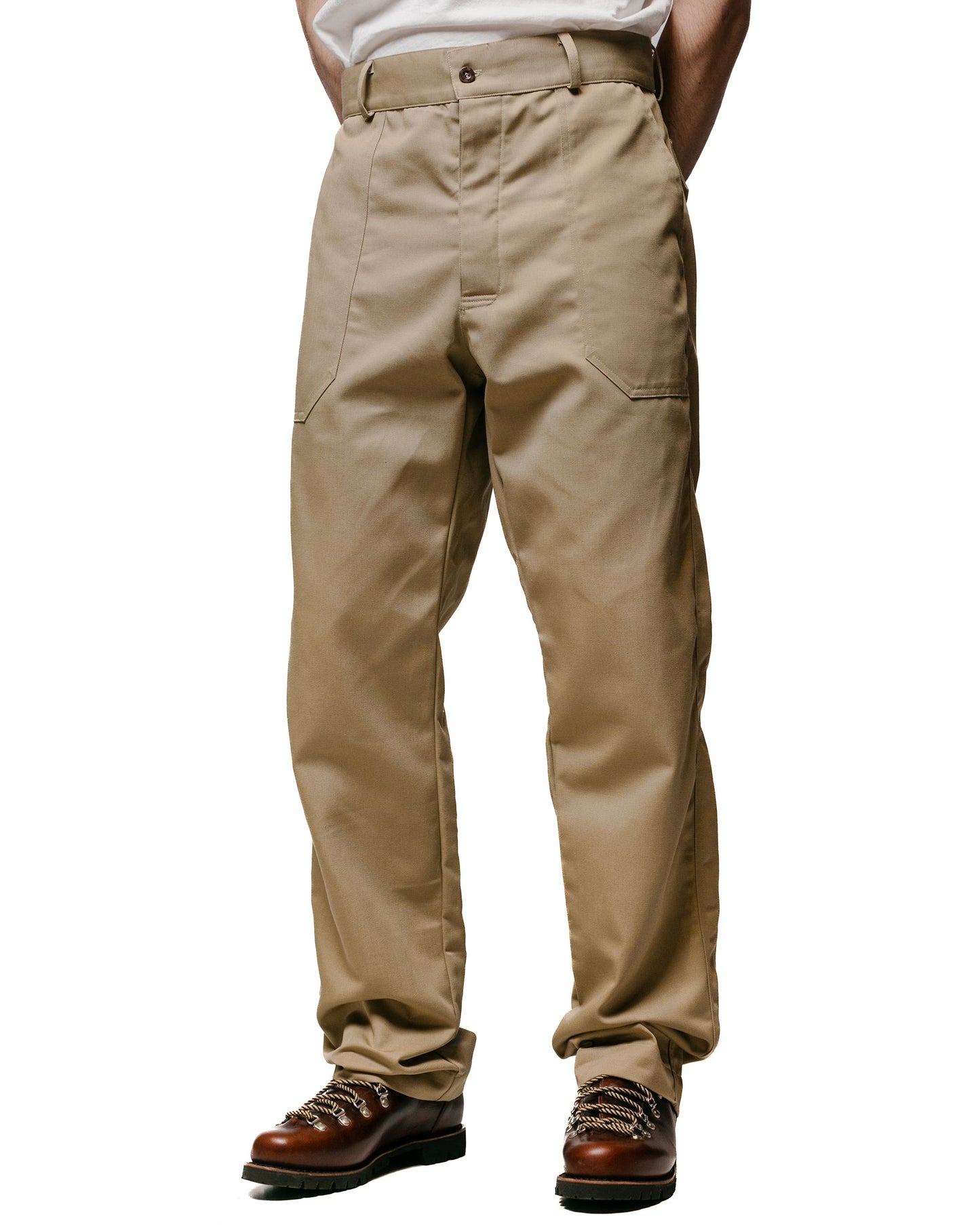 Rosa Rugosa Ranger Pant Khaki model front