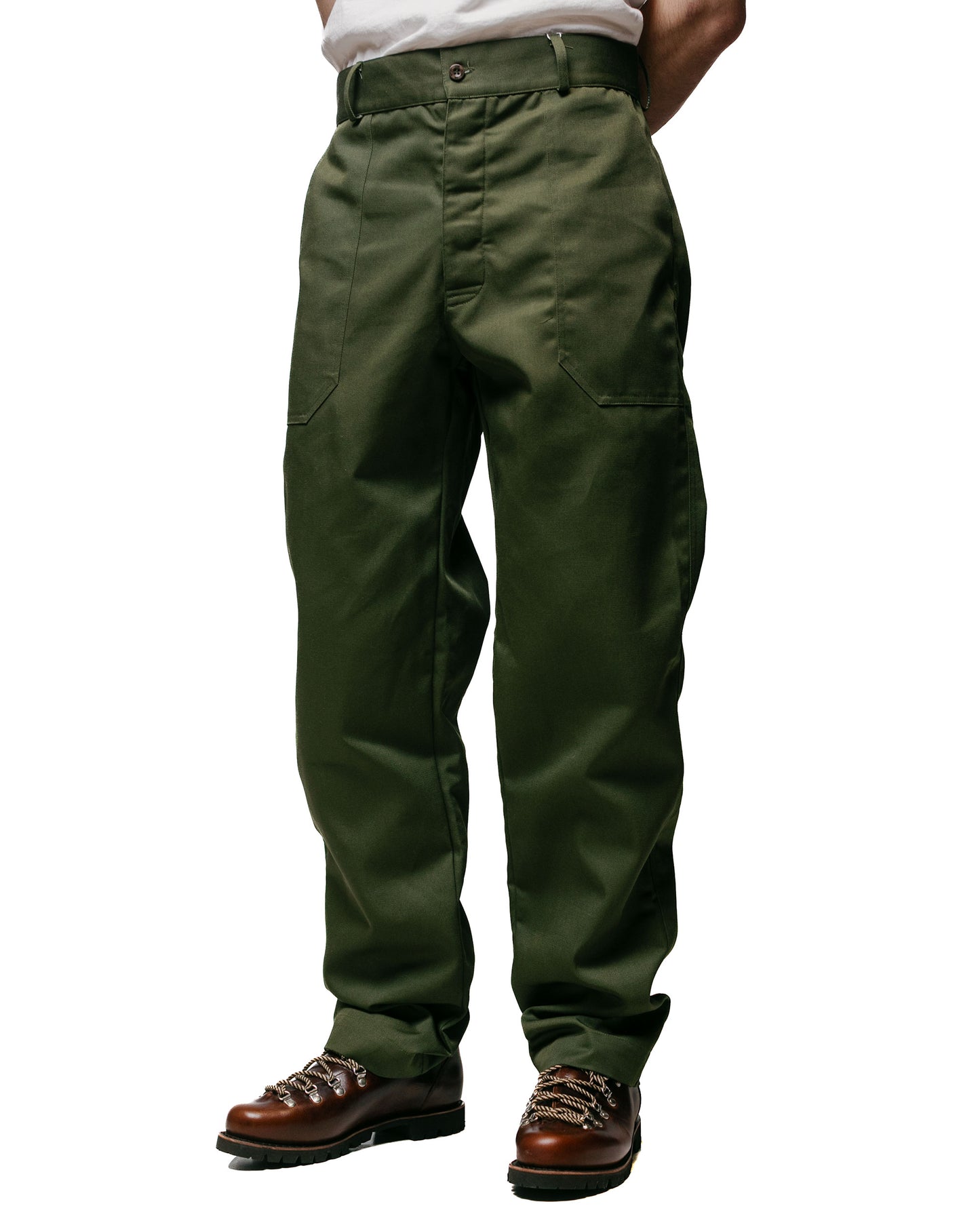 Rosa Rugosa Ranger Pant Olive Drab model front