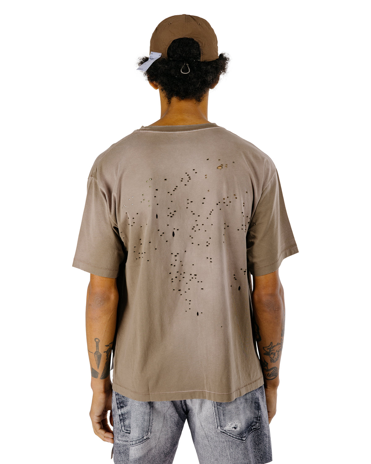 SATISFY MothTech T-Shirt Sun Bleached Rain Drum