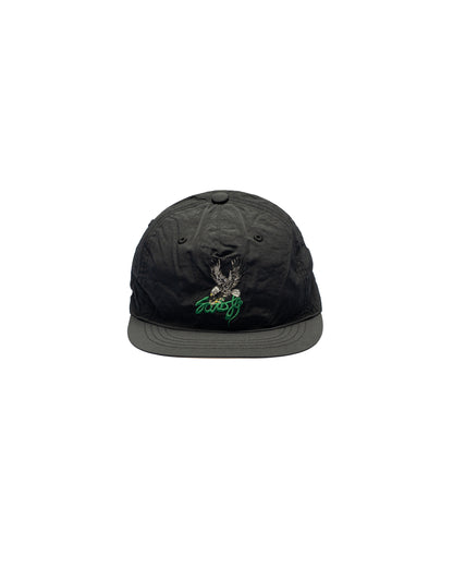 SATISFY FliteSilk 5 Panel Pinch Cap Black Eagle