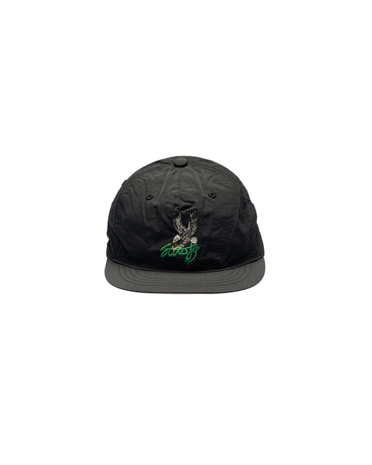 SATISFY FliteSilk 5 Panel Pinch Cap Black Eagle