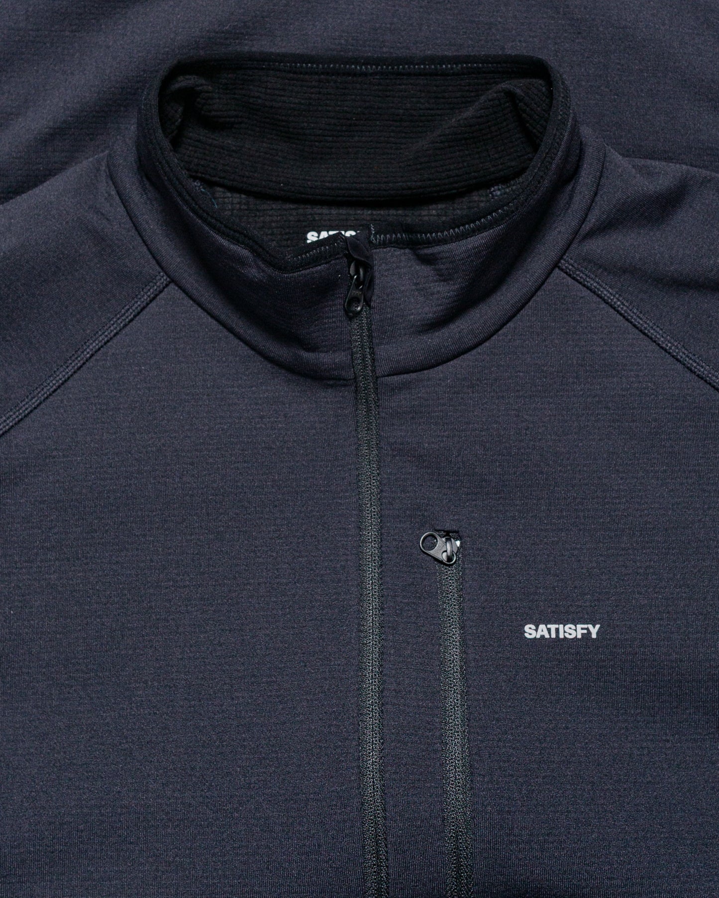SATISFY FuzzFleece Half-Zip Black