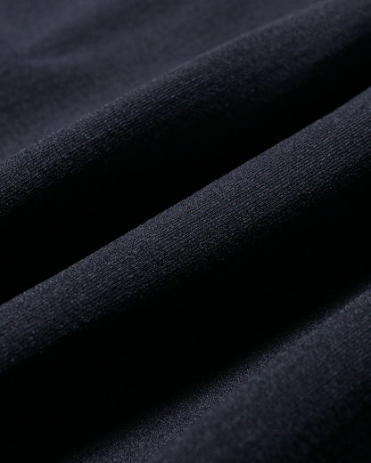 SATISFY FuzzFleece Half-Zip Black