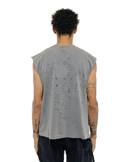 lost & found SATISFY SATISFY MothTech Muscle Tee Faded Black