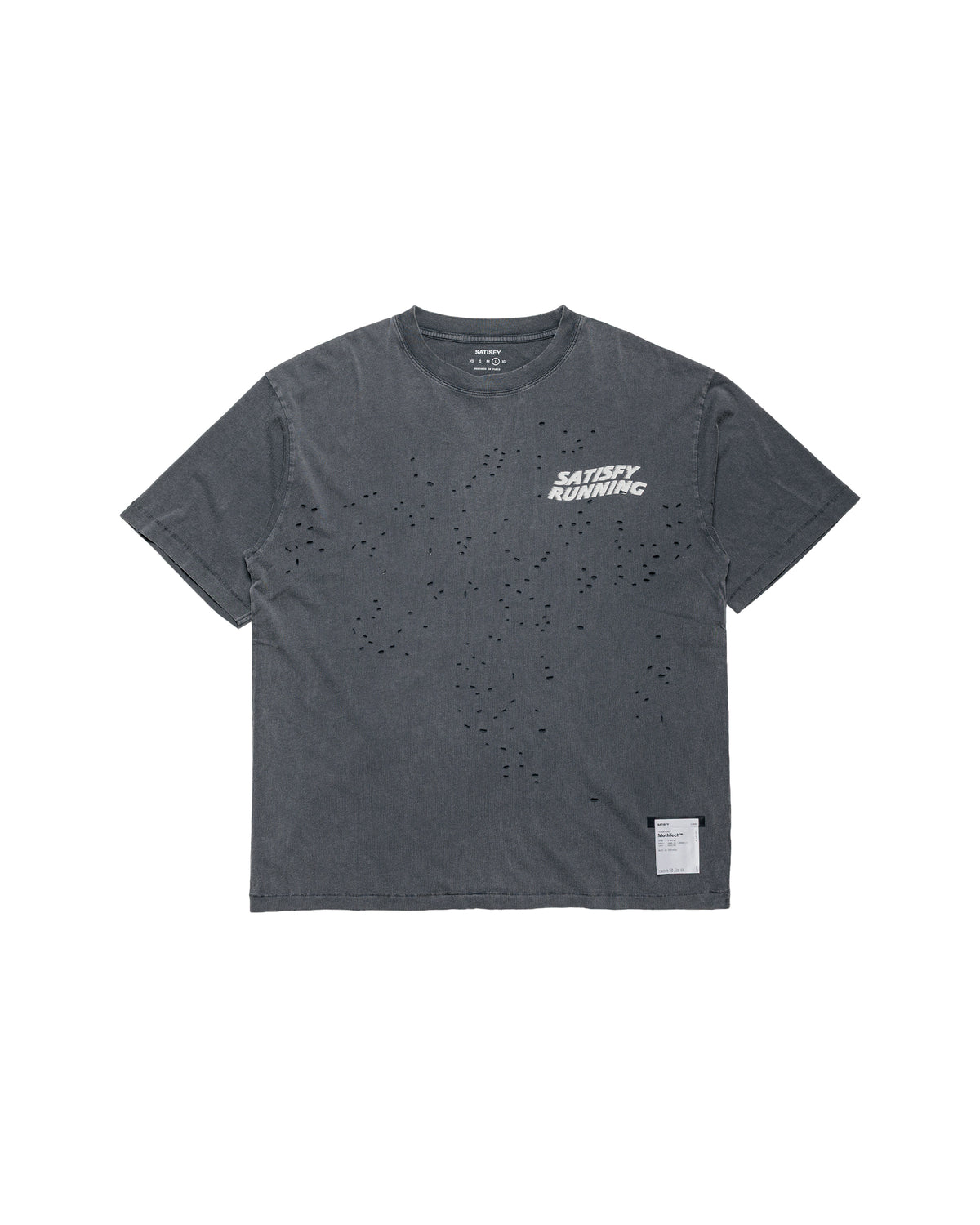 SATISFY MothTech T-Shirt Aged Black WA
