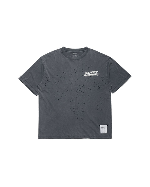 SATISFY MothTech T-Shirt Aged Black WA