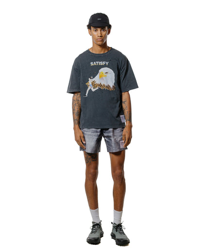SATISFY MothTech T-Shirt Eagle Aged Black