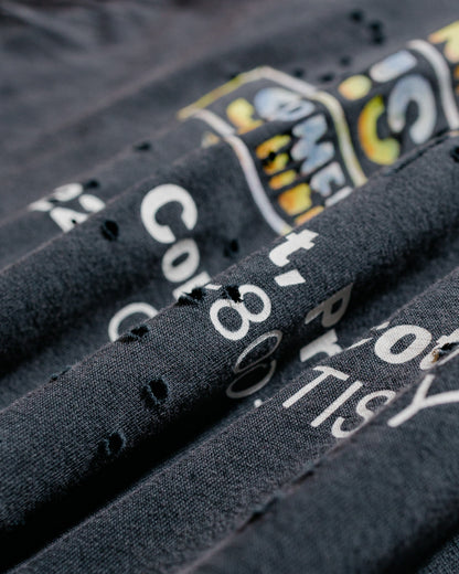 SATISFY MothTech T-Shirt Running Equipment Aged Black