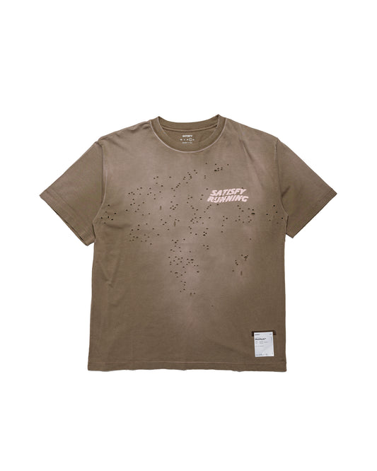 SATISFY MothTech T-Shirt Sun Bleached Rain Drum