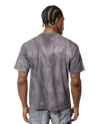 SATISFY MothTech T-Shirt Sun Bleached Shark