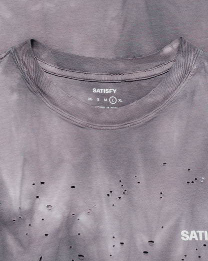 SATISFY MothTech T-Shirt Sun Bleached Shark