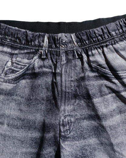 SATISFY PeaceShell 5" Unlined Shorts Black Denim